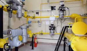 كشف تسريب الغاز المركزي