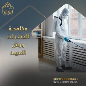 مكافحة الحشرات ورش المبيد